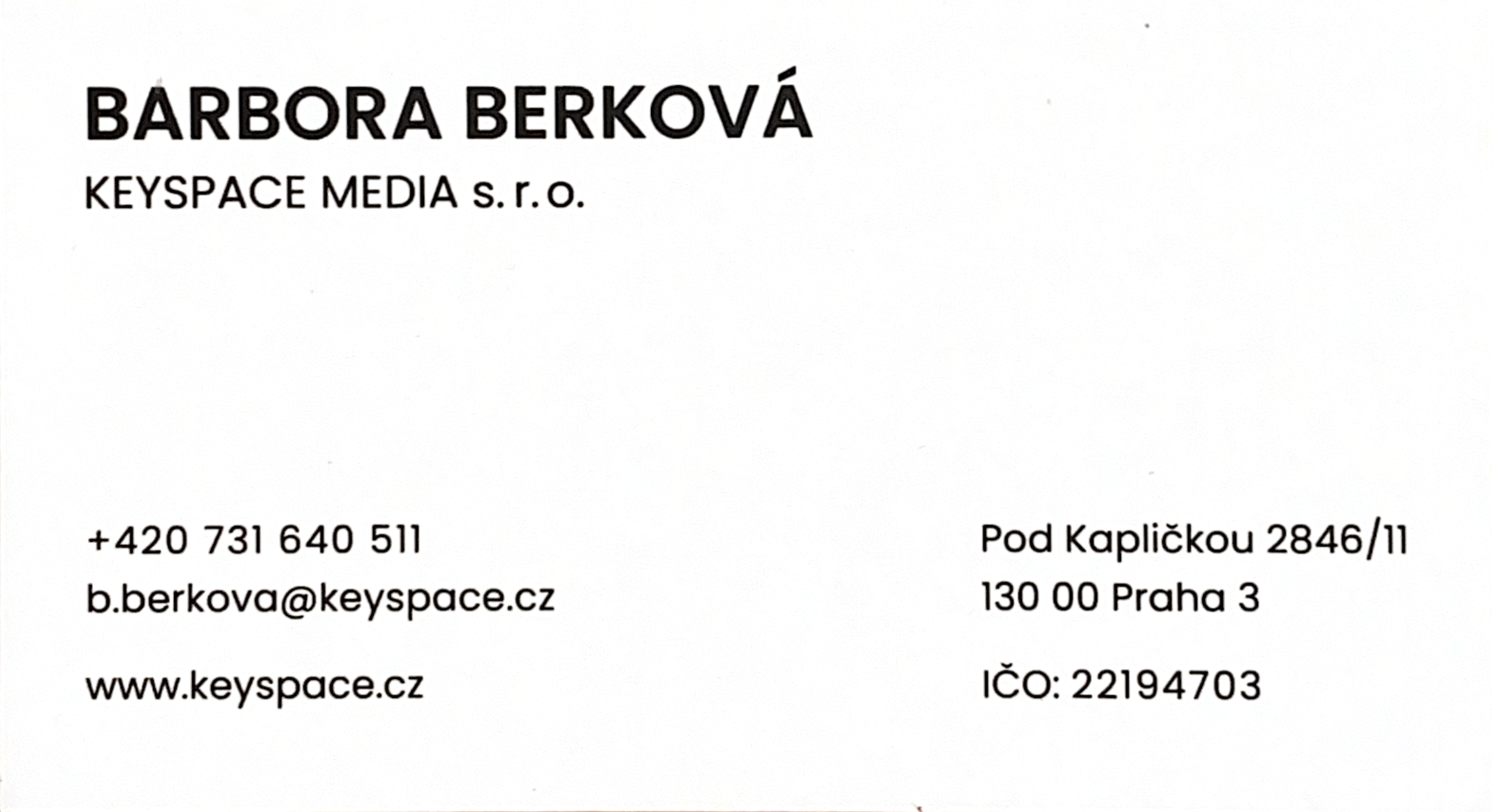business card