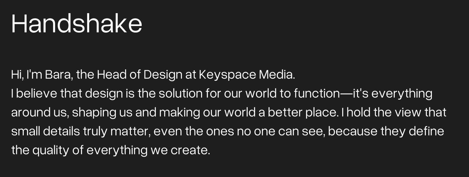 first handshake version